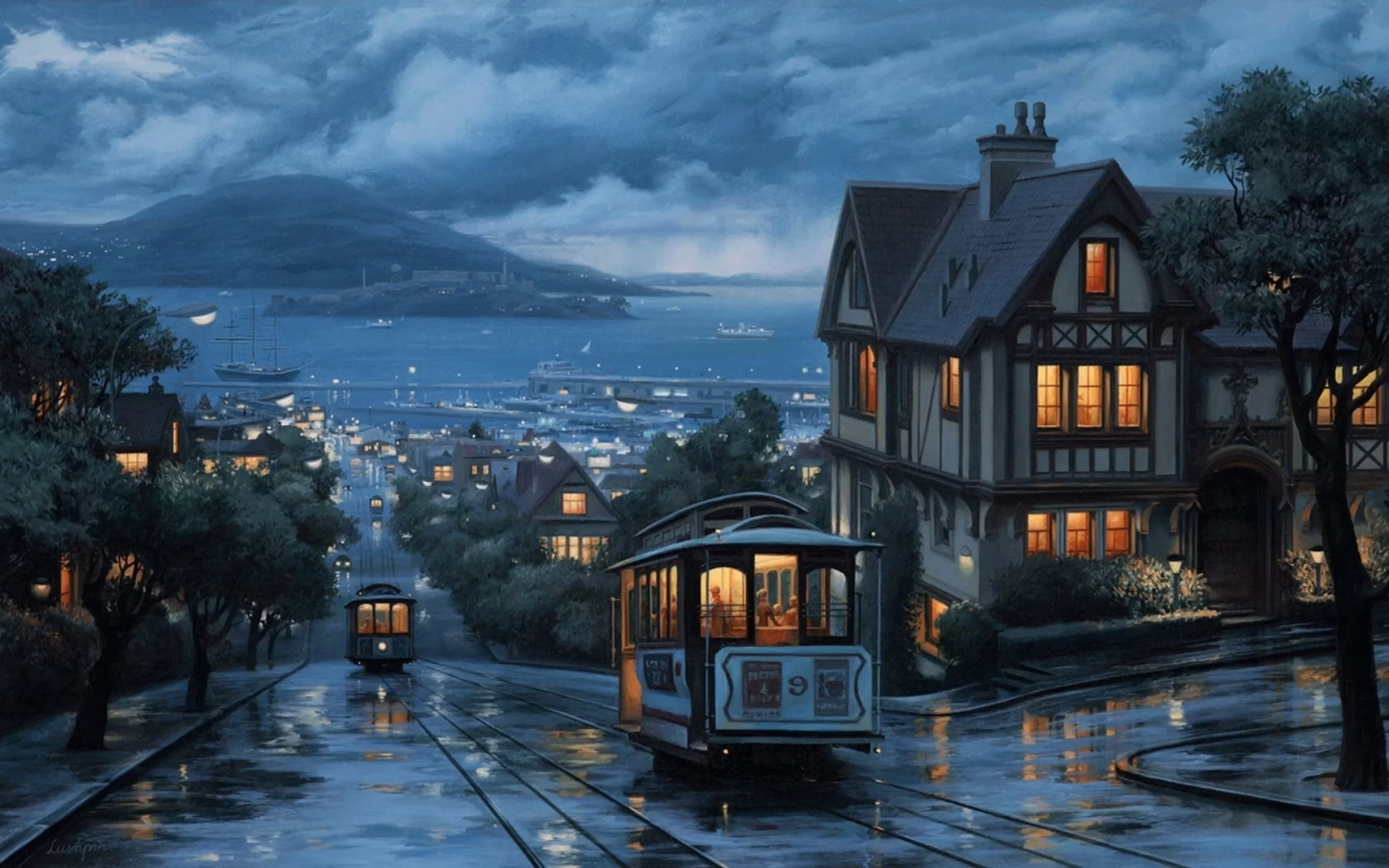 SF Rainy Hill